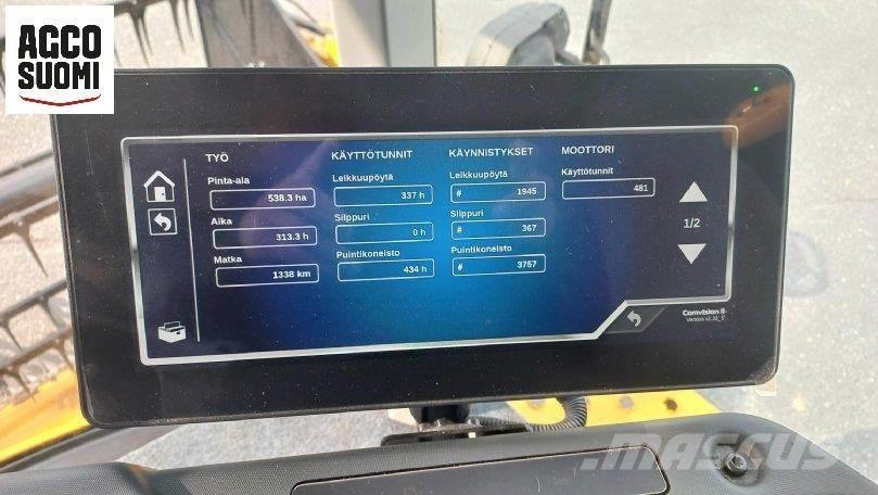 Sampo-Rosenlew C6 Cosechadoras combinadas