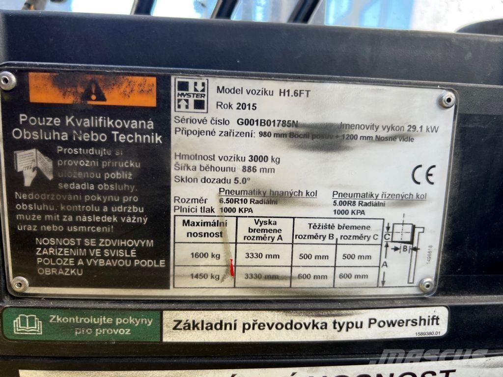 Hyster H 1.6 FT Camiones diesel