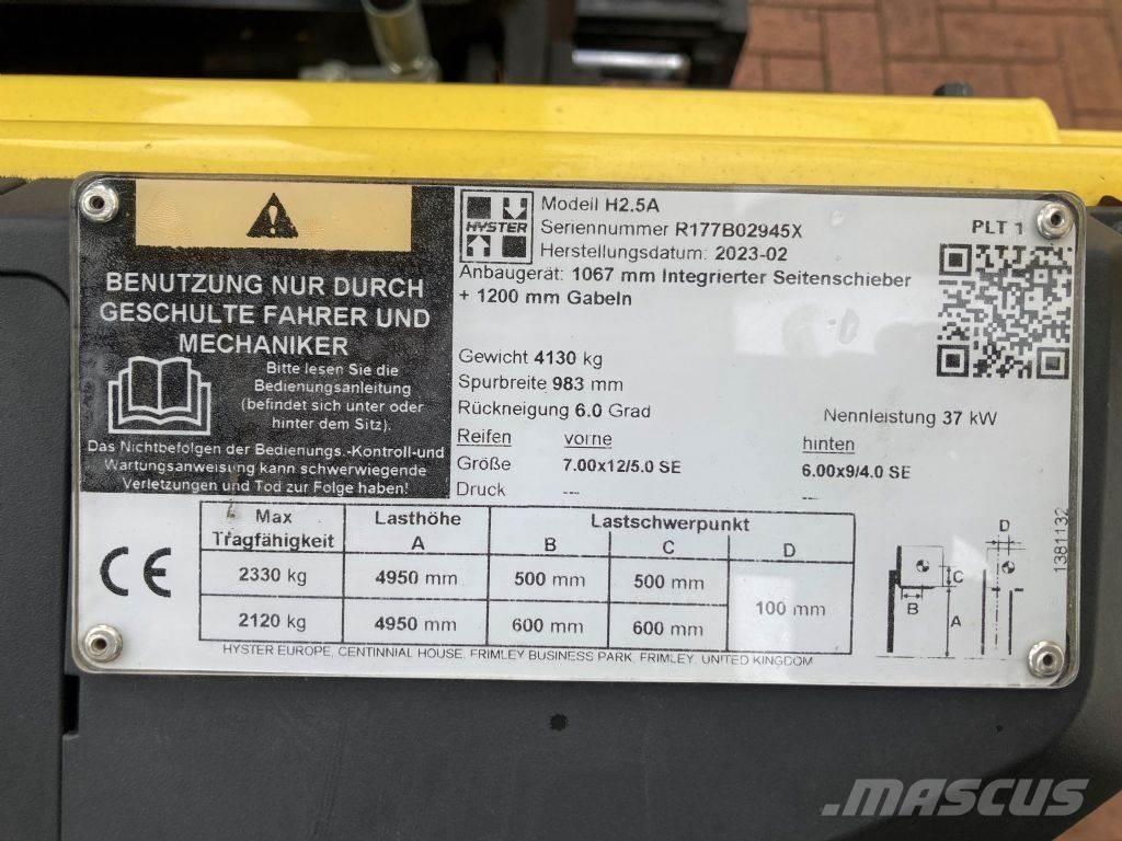 Hyster H 2.5A Camiones diesel