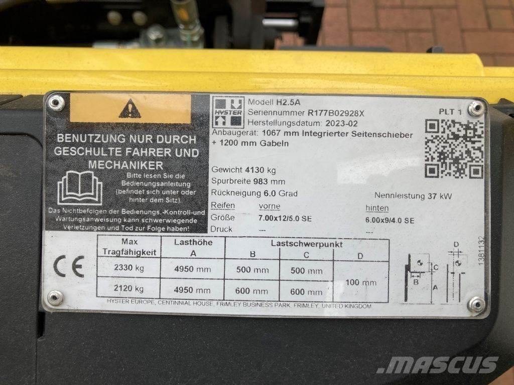 Hyster H 2.5A Camiones diesel