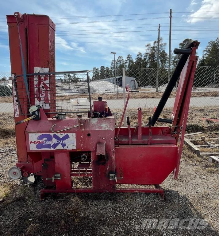 Hakki 2X Partidoras, cortadoras y trituradoras de madera