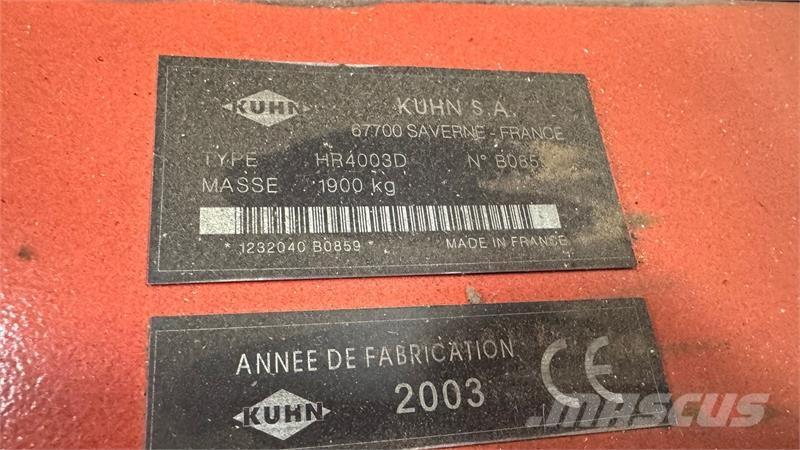 Kuhn HR 4003 Perforadoras combinadas
