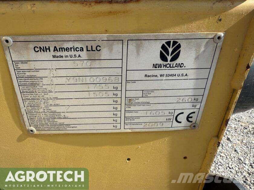 New Holland 570 Empacadoras circular