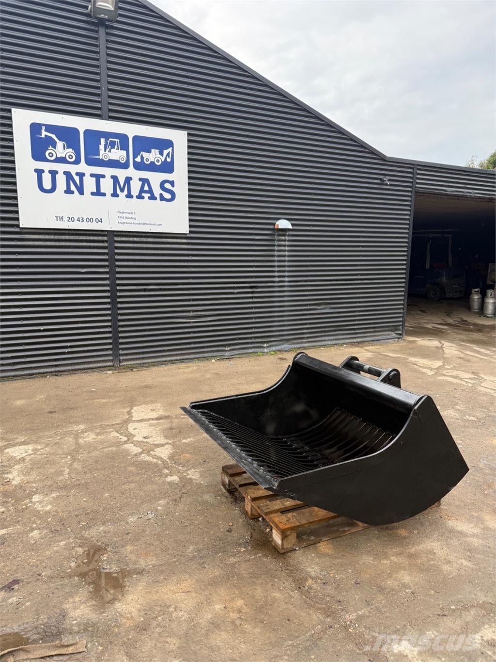  1200mm bred Palas mecánicas separadoras