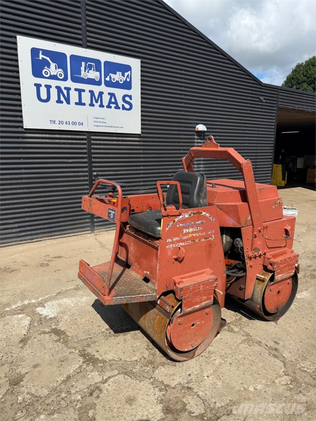 Bomag BW90 Rodillos de doble tambor