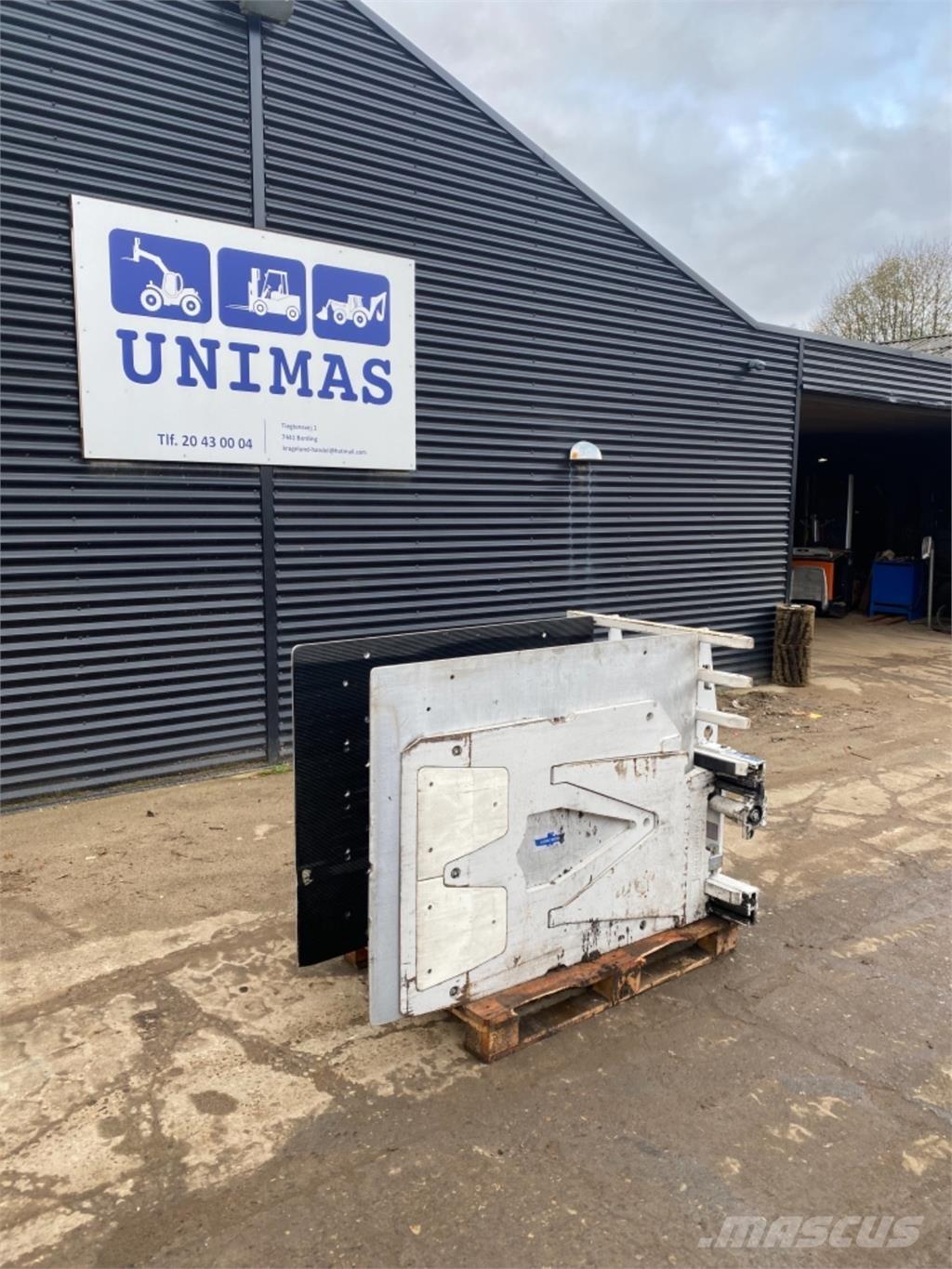 Cascade Klemme Mordazas para pacas de paja