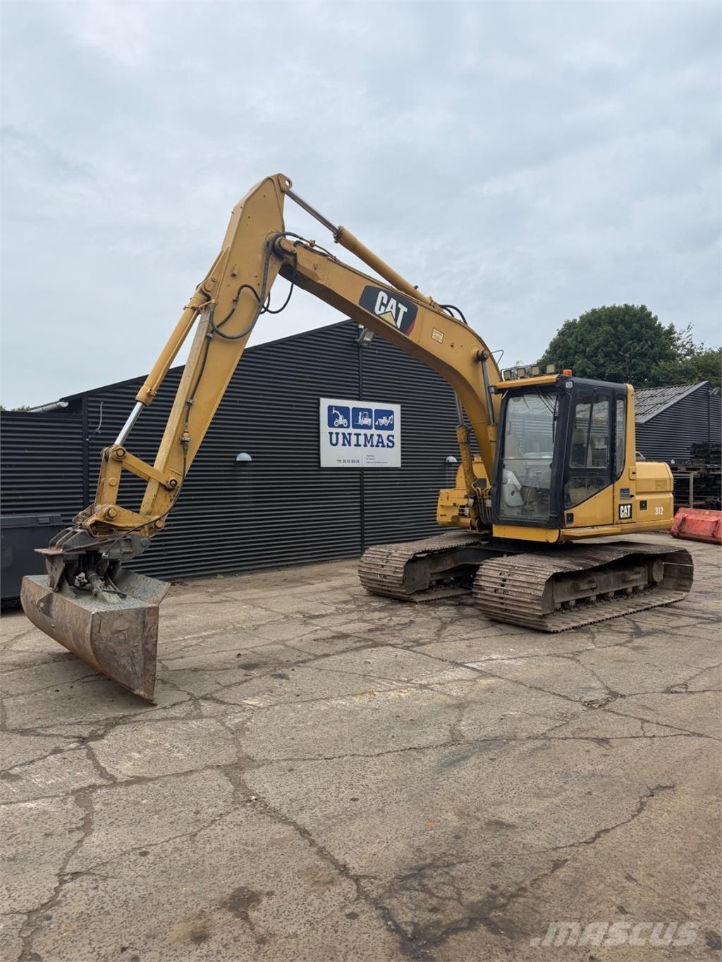 CAT 312 Excavadoras sobre orugas