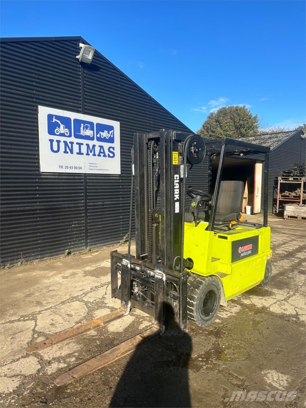 Clark CM25 Carretillas de horquilla eléctrica