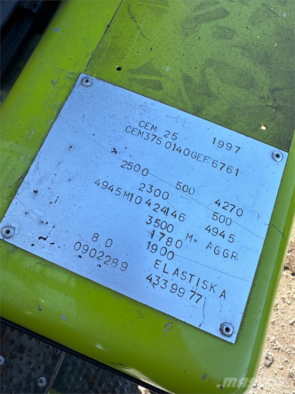 Clark CM25 Carretillas de horquilla eléctrica