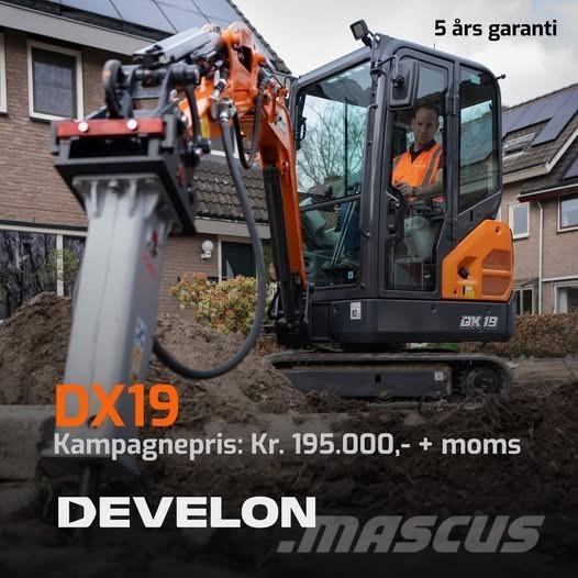 Develon DX19-7 Miniexcavadoras