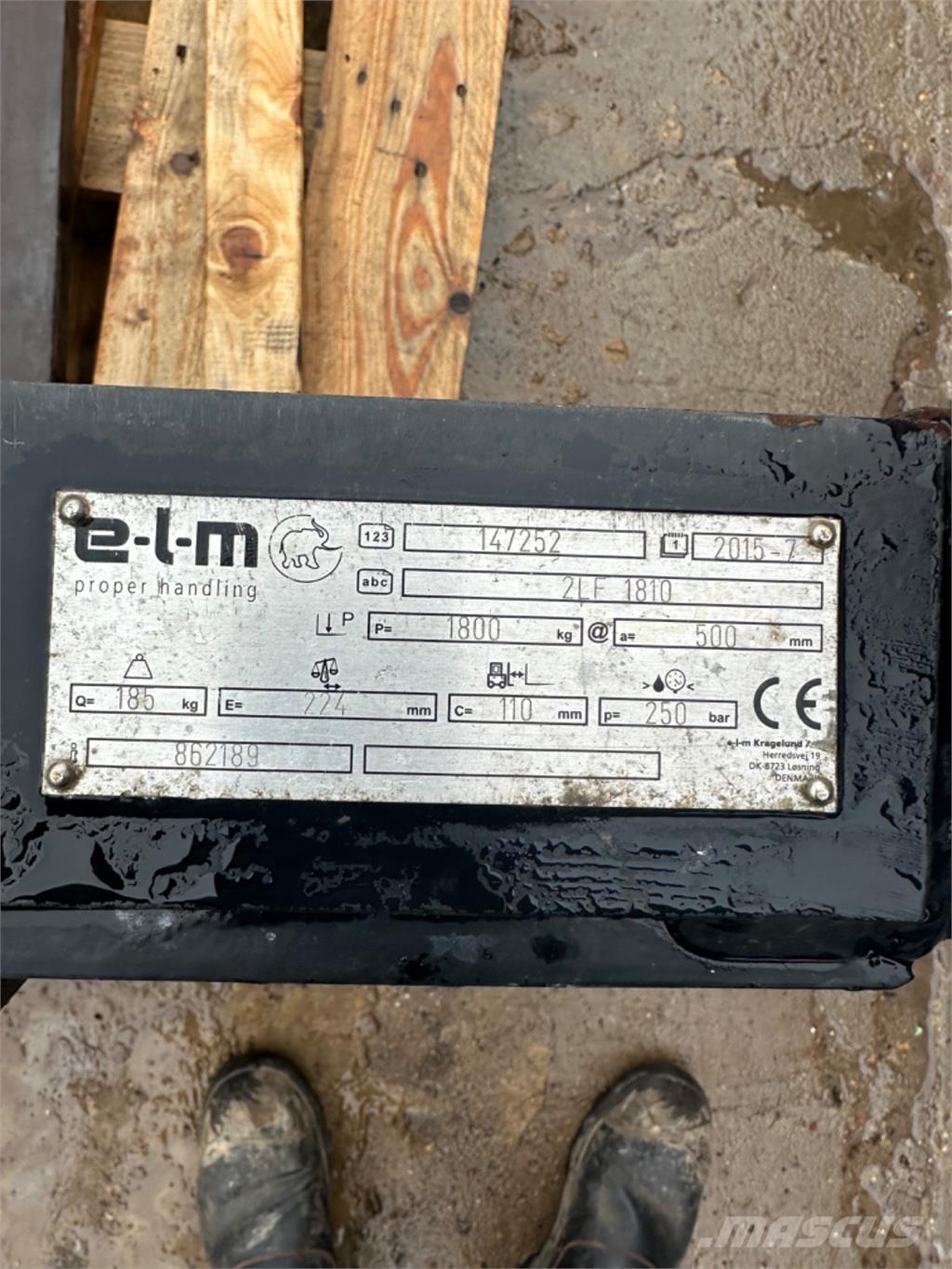 Elm Påhængt Horquillas