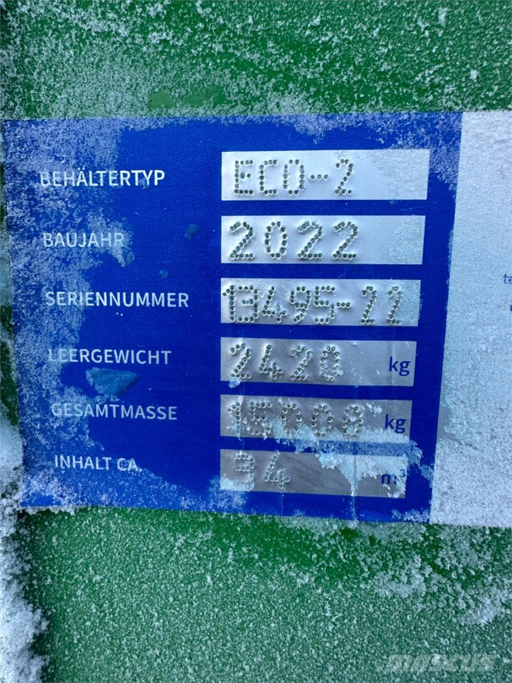  Hardox kasse Cajas de tráiler