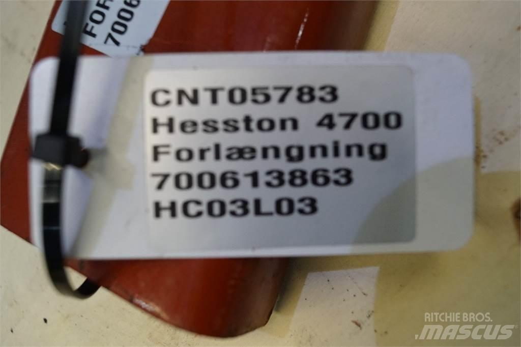 Hesston 4700 Mordazas para pacas de paja