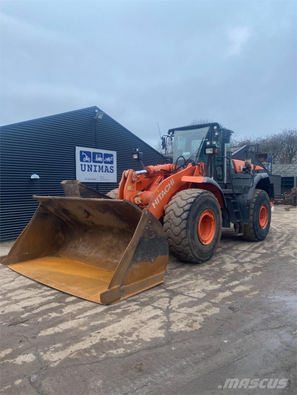 Hitachi ZW310 Cargadoras sobre ruedas