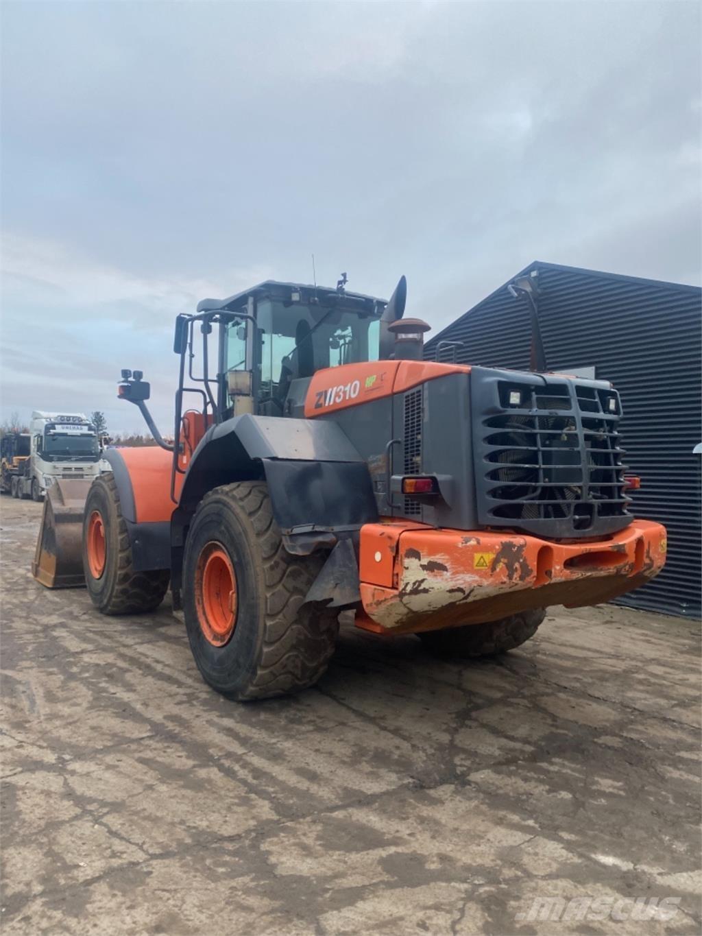 Hitachi ZW310 Cargadoras sobre ruedas