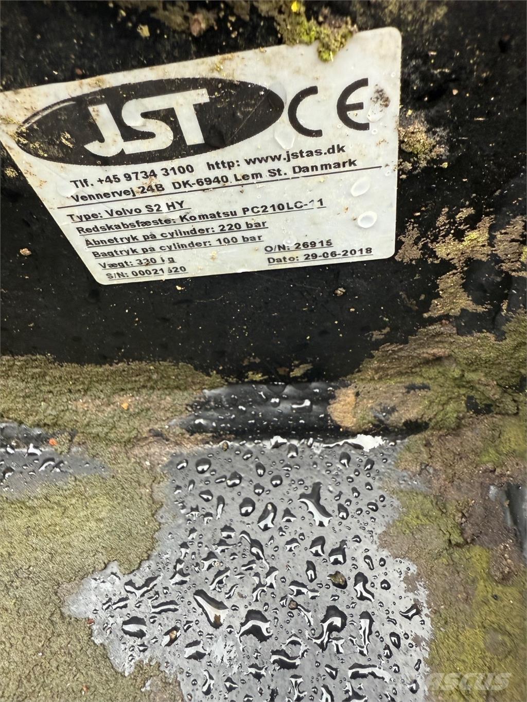  Hydraulisk fæste Conectores rápidos