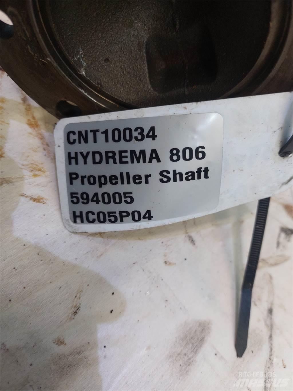 Hydrema 806 Ejes