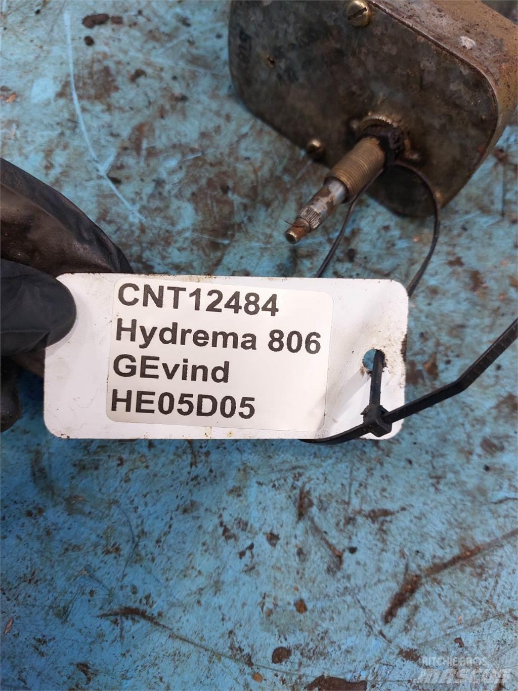 Hydrema 806 Componentes electrónicos