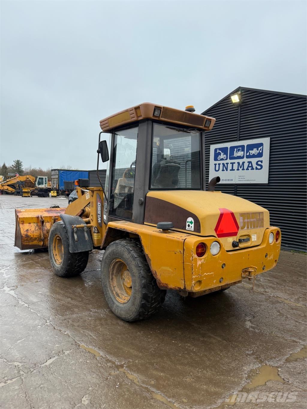 Hydrema WL550C Cargadoras sobre ruedas