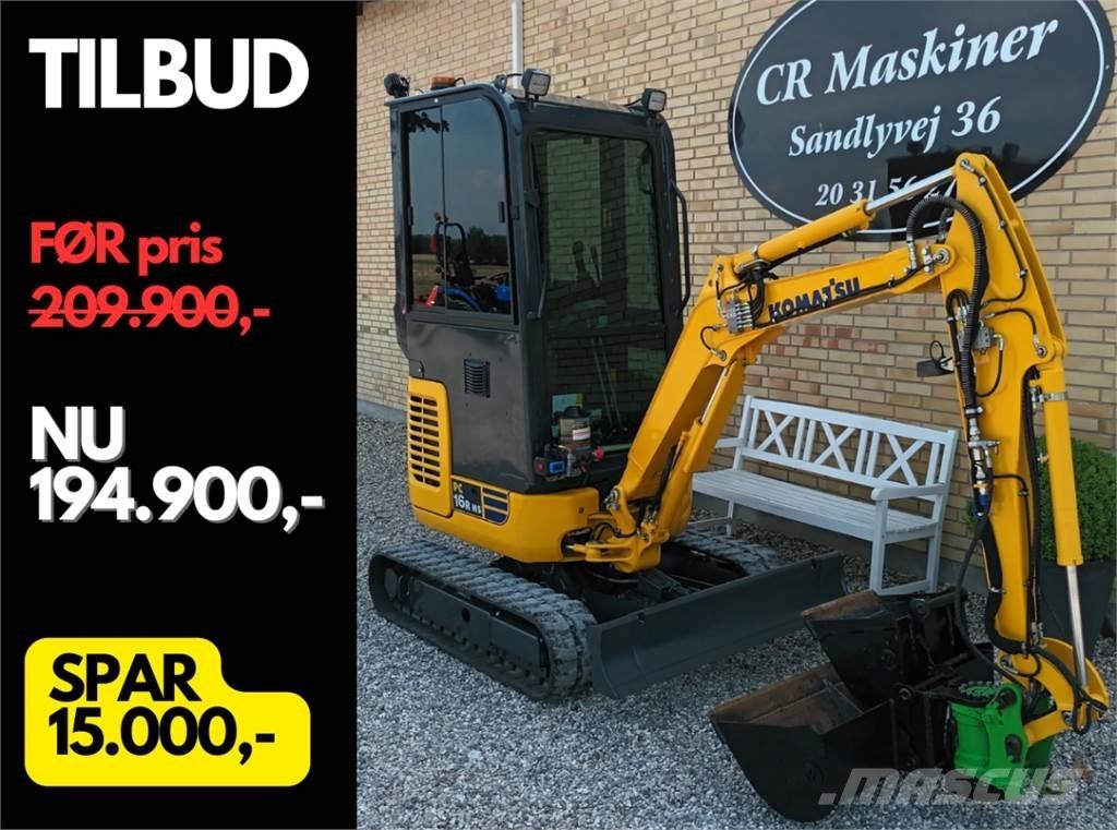 Komatsu pc16r hs Miniexcavadoras