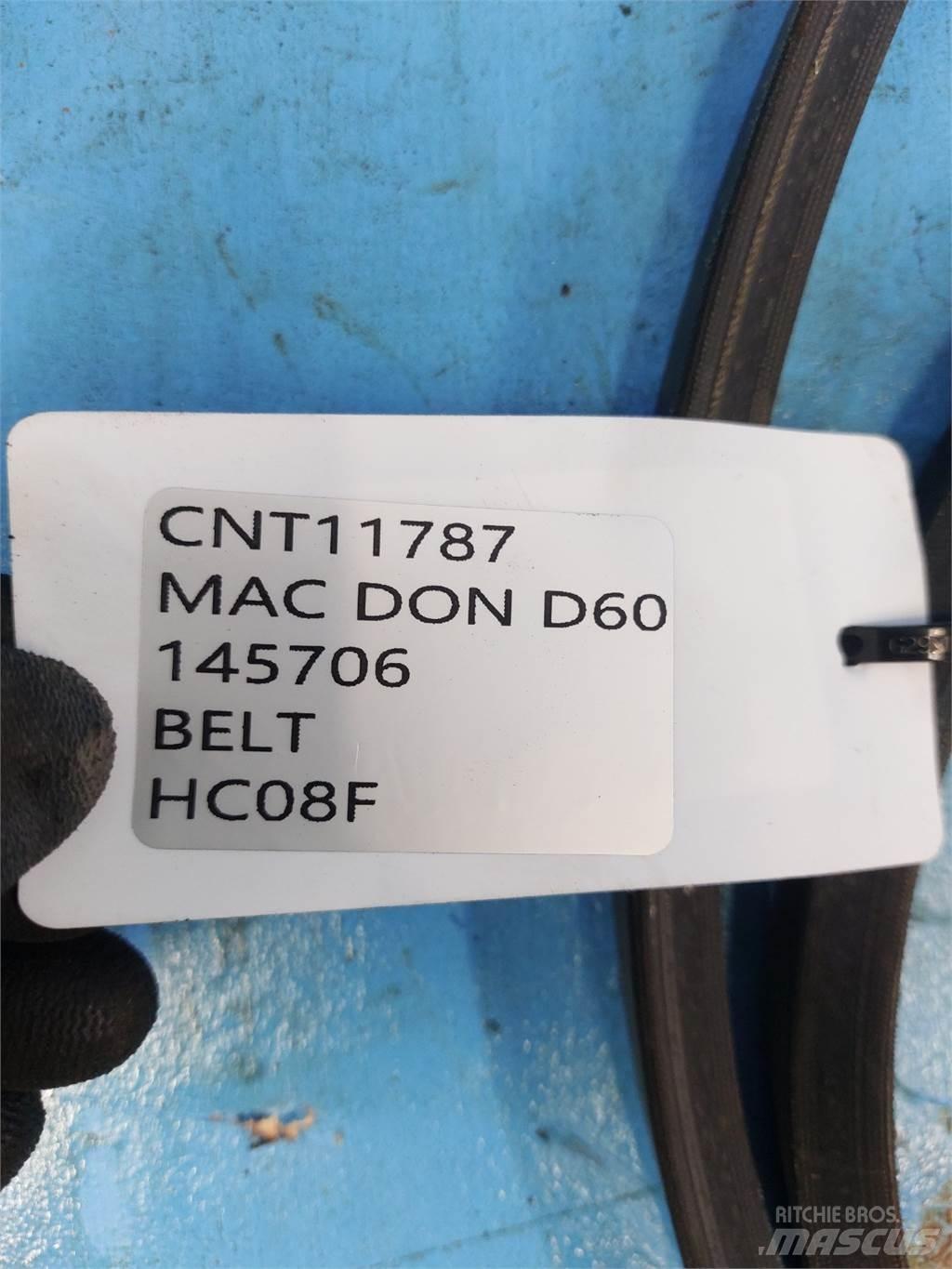 MacDon D60 Accesorios para cosechadoras combinadas