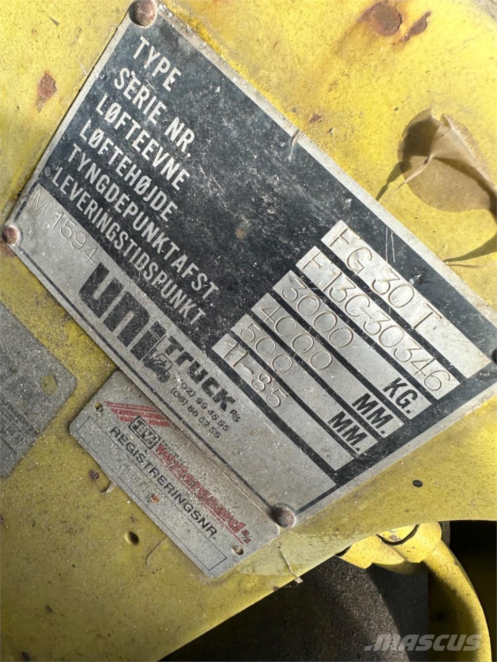 Mitsubishi FG30 Camiones LPG