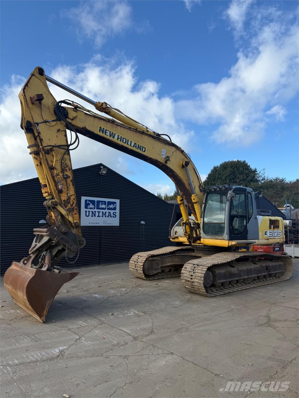 New Holland E305 Excavadoras sobre orugas
