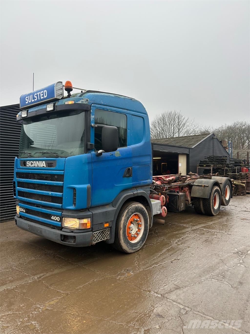 Scania 124 Camiones elevadores de gancho