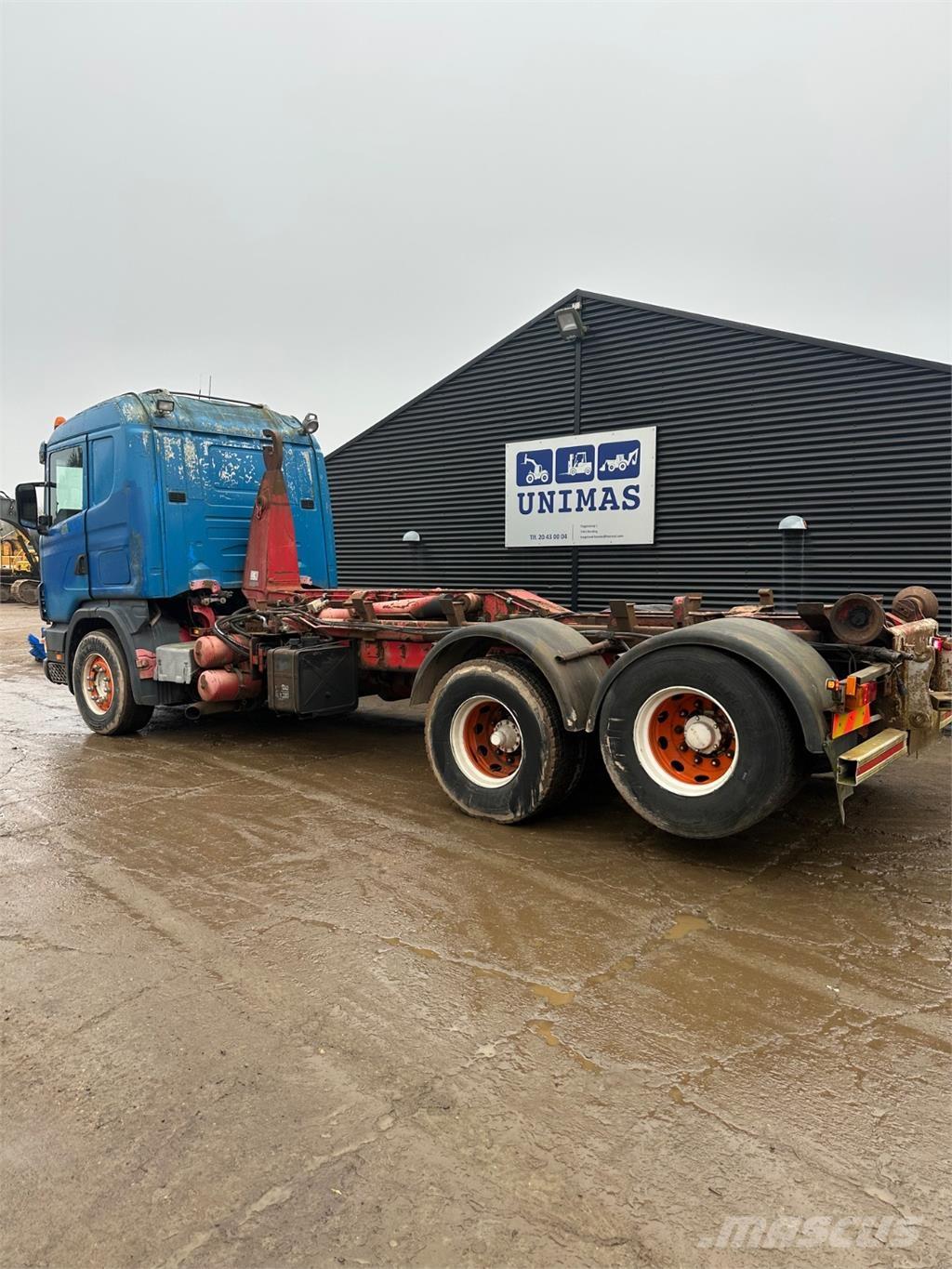 Scania 124 Camiones elevadores de gancho