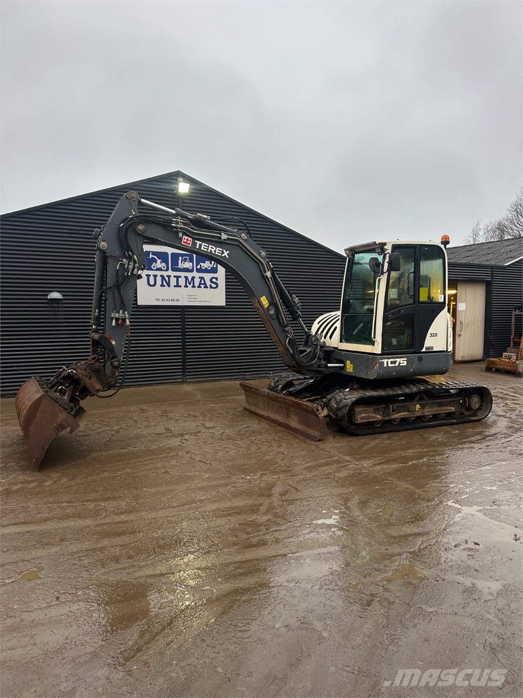 Terex TC75 Excavadoras sobre orugas