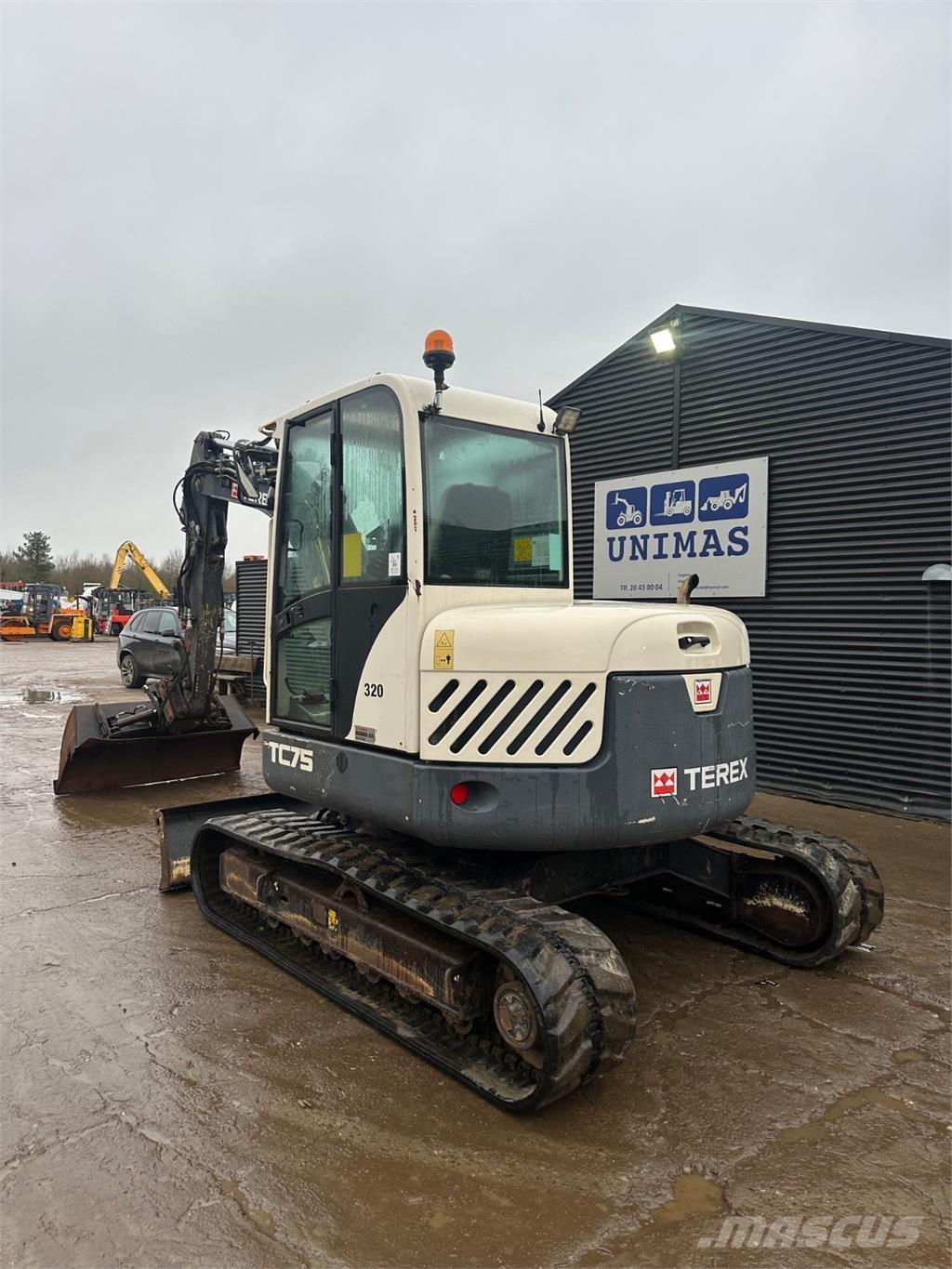 Terex TC75 Excavadoras sobre orugas