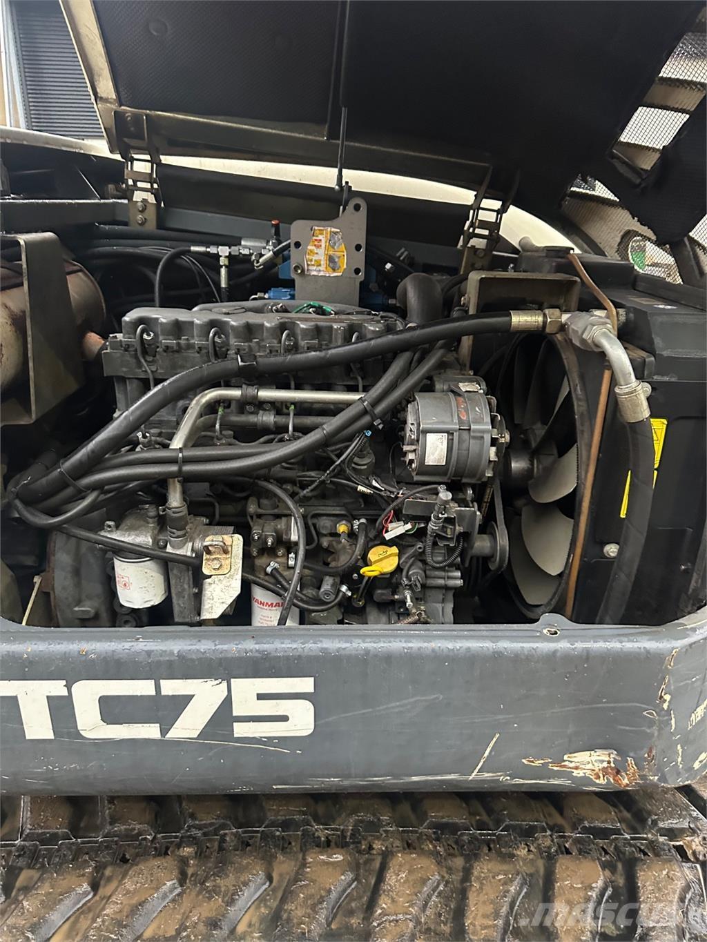 Terex TC75 Excavadoras sobre orugas