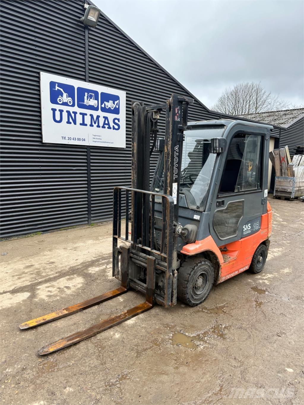 Toyota FG18 Camiones LPG