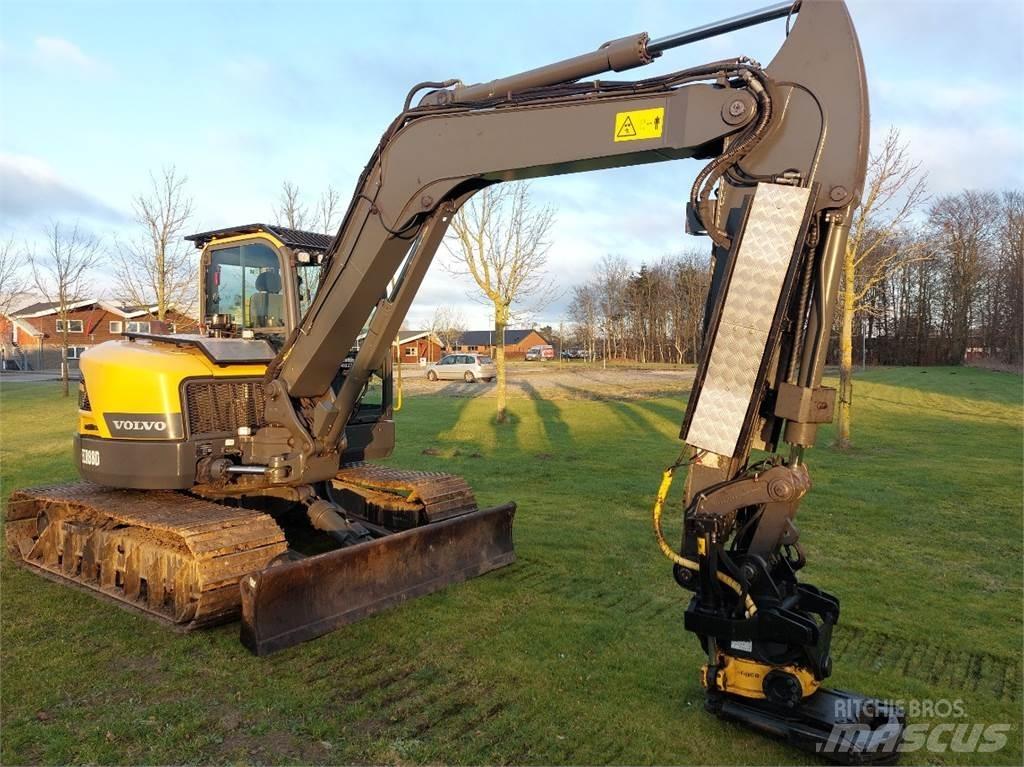 Volvo ECR88D Excavadoras sobre orugas