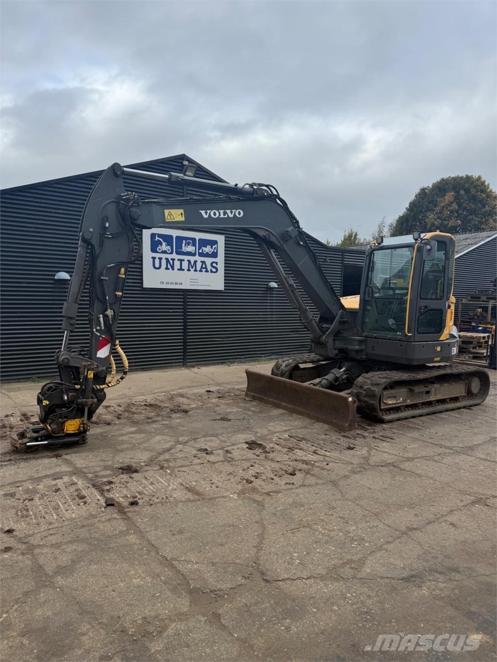 Volvo ECR88D Excavadoras sobre orugas