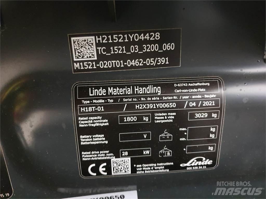 Linde H18T Camiones LPG