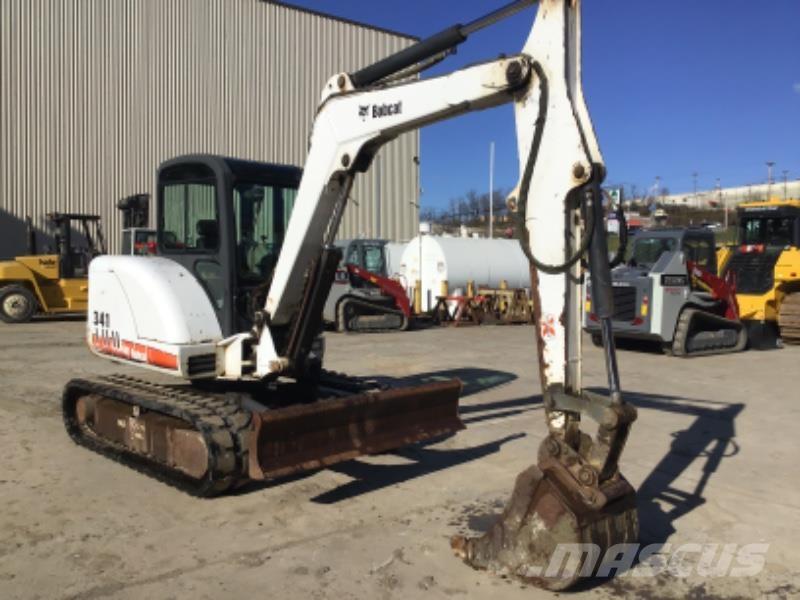 Bobcat 341 Miniexcavadoras