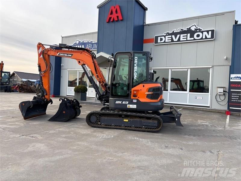 Develon DX63-7 Excavadoras 7t - 12t