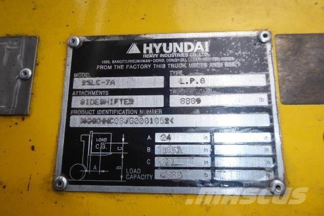 Hyundai 25LC-7A Montacargas - otros