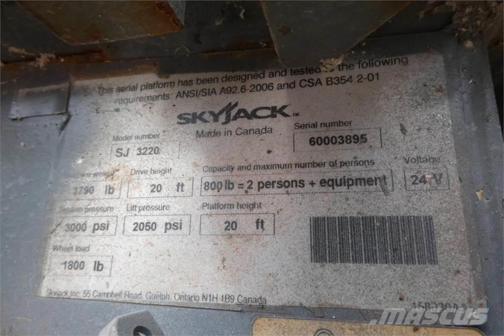 SkyJack SJ3220 Otros