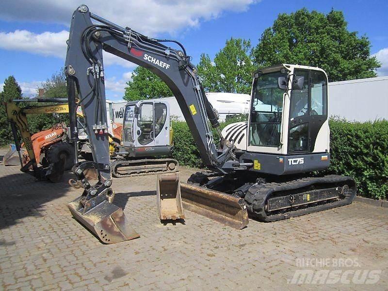 Terex TC75 Excavadoras sobre orugas