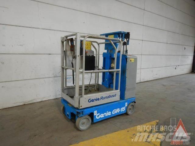 Genie GR-15 Plataformas con brazo de elevación manual