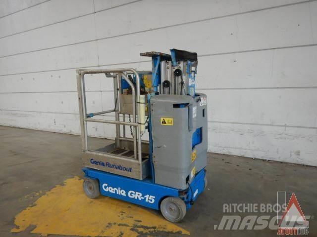 Genie GR-15 Plataformas con brazo de elevación manual