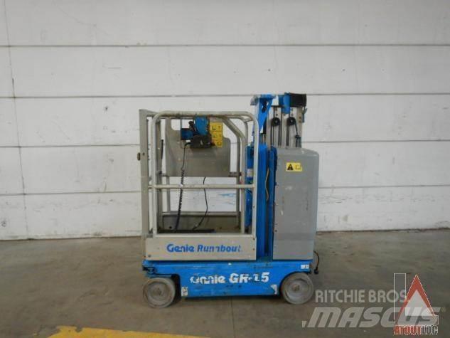 Genie GR-15 Plataformas con brazo de elevación manual