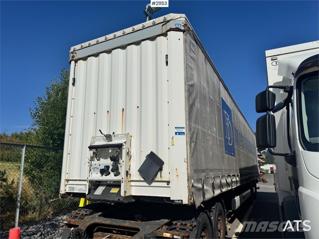 Krone Citysemi. Semirremolques de carrocería de cajas