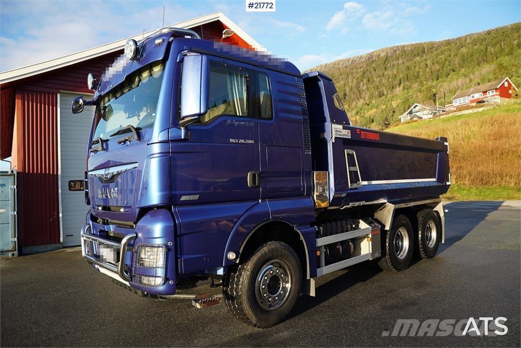 MAN TGX 26.580 Bañeras basculantes usadas