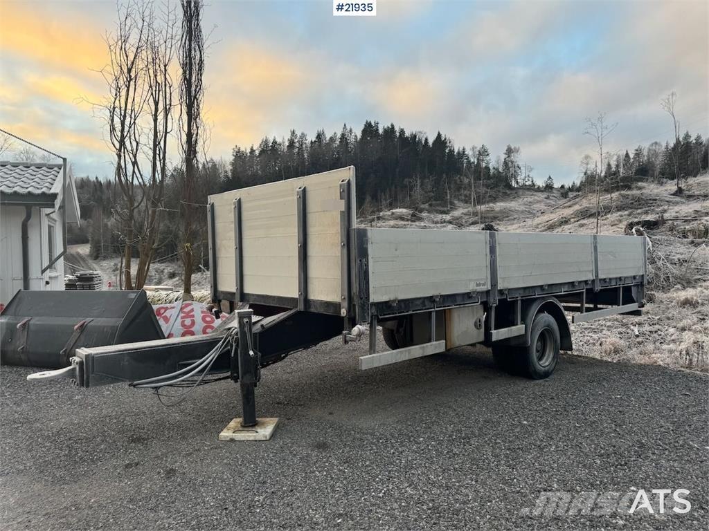 Maur 1-Axle Trailer Remolques de cama baja