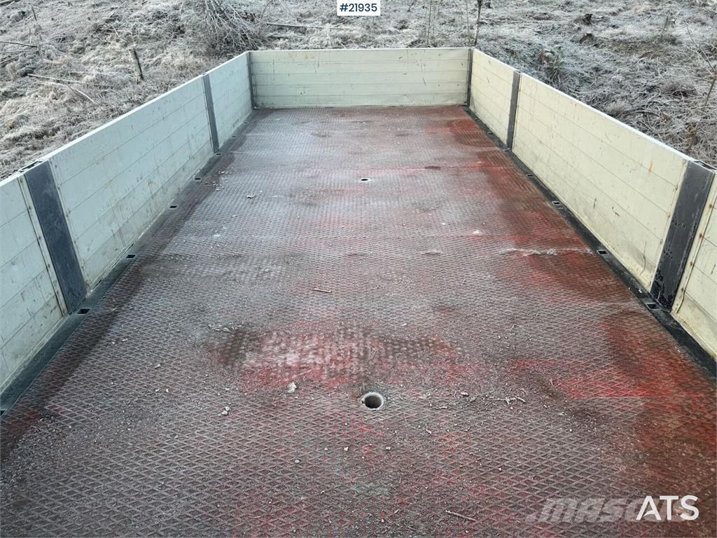 Maur 1-Axle Trailer Remolques de cama baja