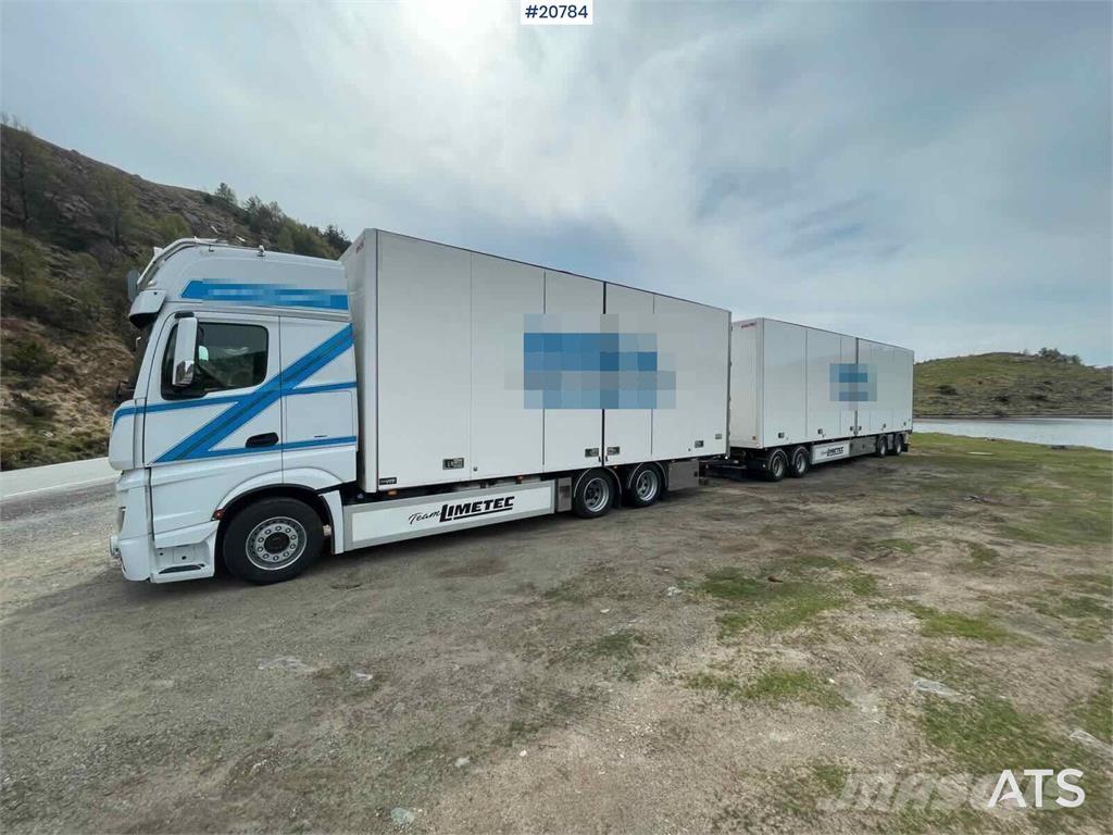 Mercedes-Benz Actros Camiones con caja de remolque