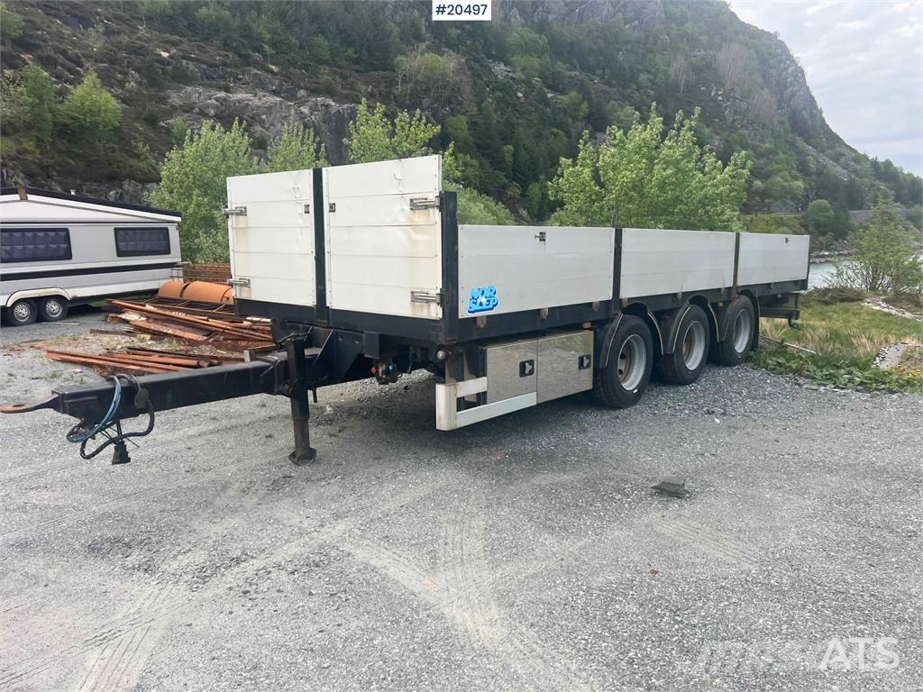  Nor-Slep 3 Akslet Remolques de cama baja